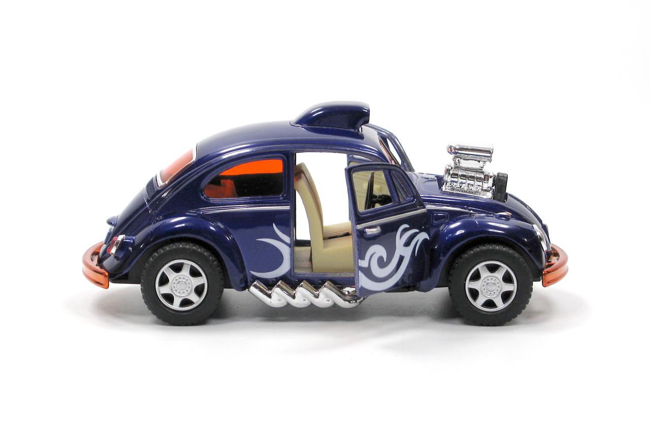 Машинка Kinsmart металева Volkswagen Beetle Custom Dragracer (KT5405W) - фото 6