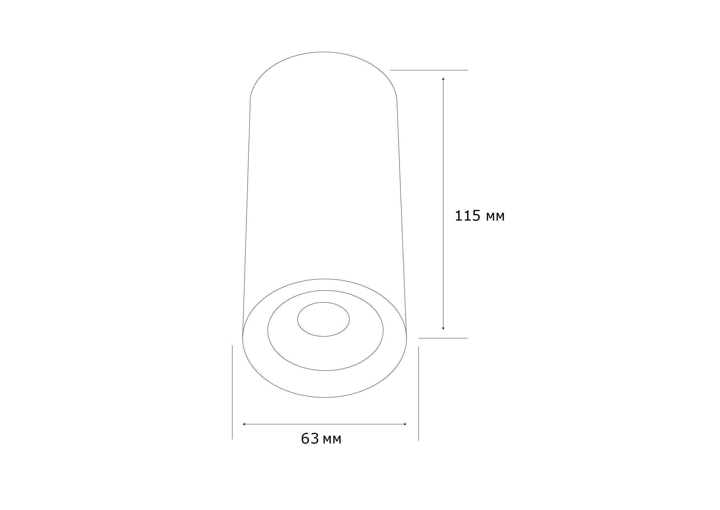 Точечный светильник MJ-Light TS5081 SWH (9420910) - фото 2