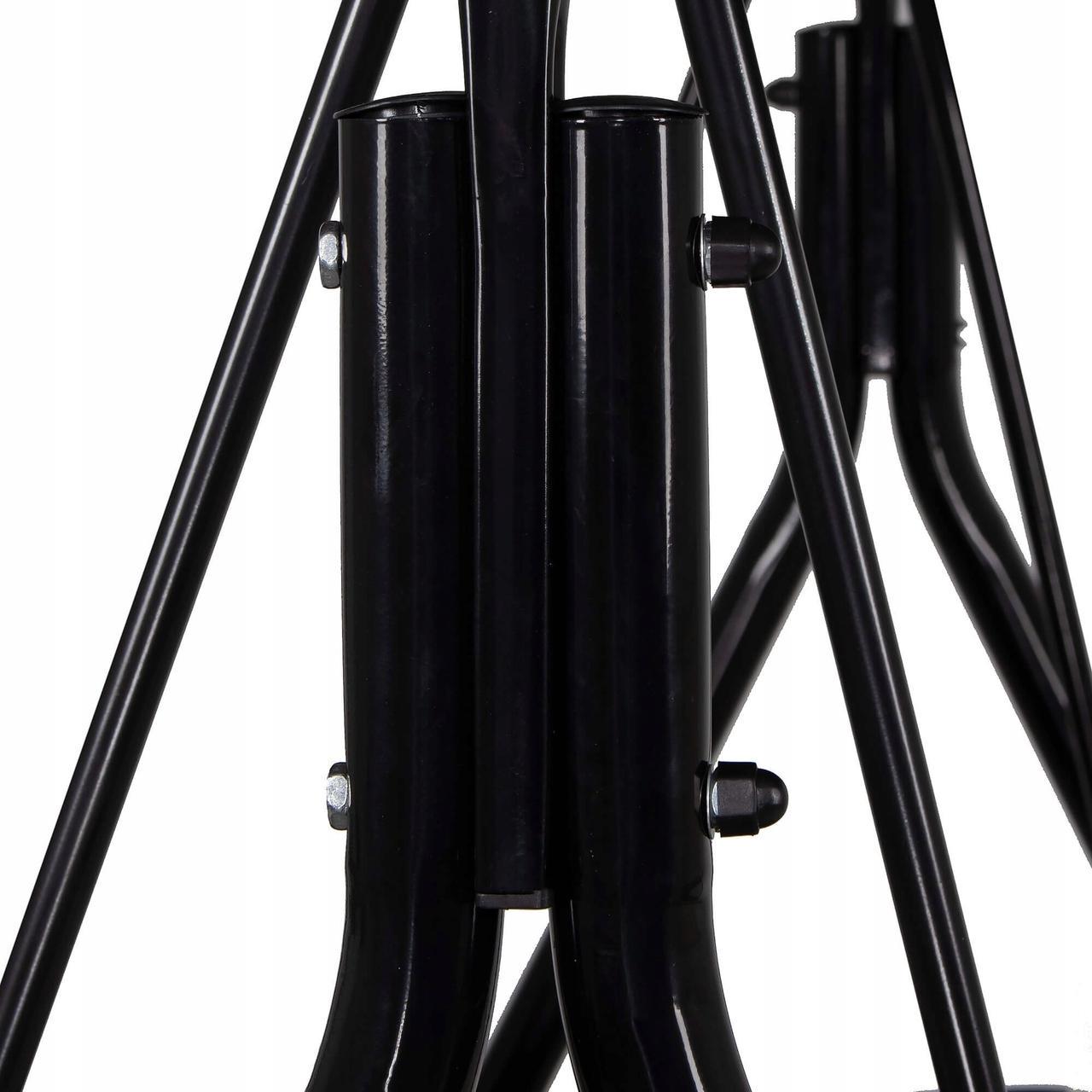 Гойдалка-диван садова з навісом Springos Luna GS0018 тримісна 150x170 см Коричневий - фото 7