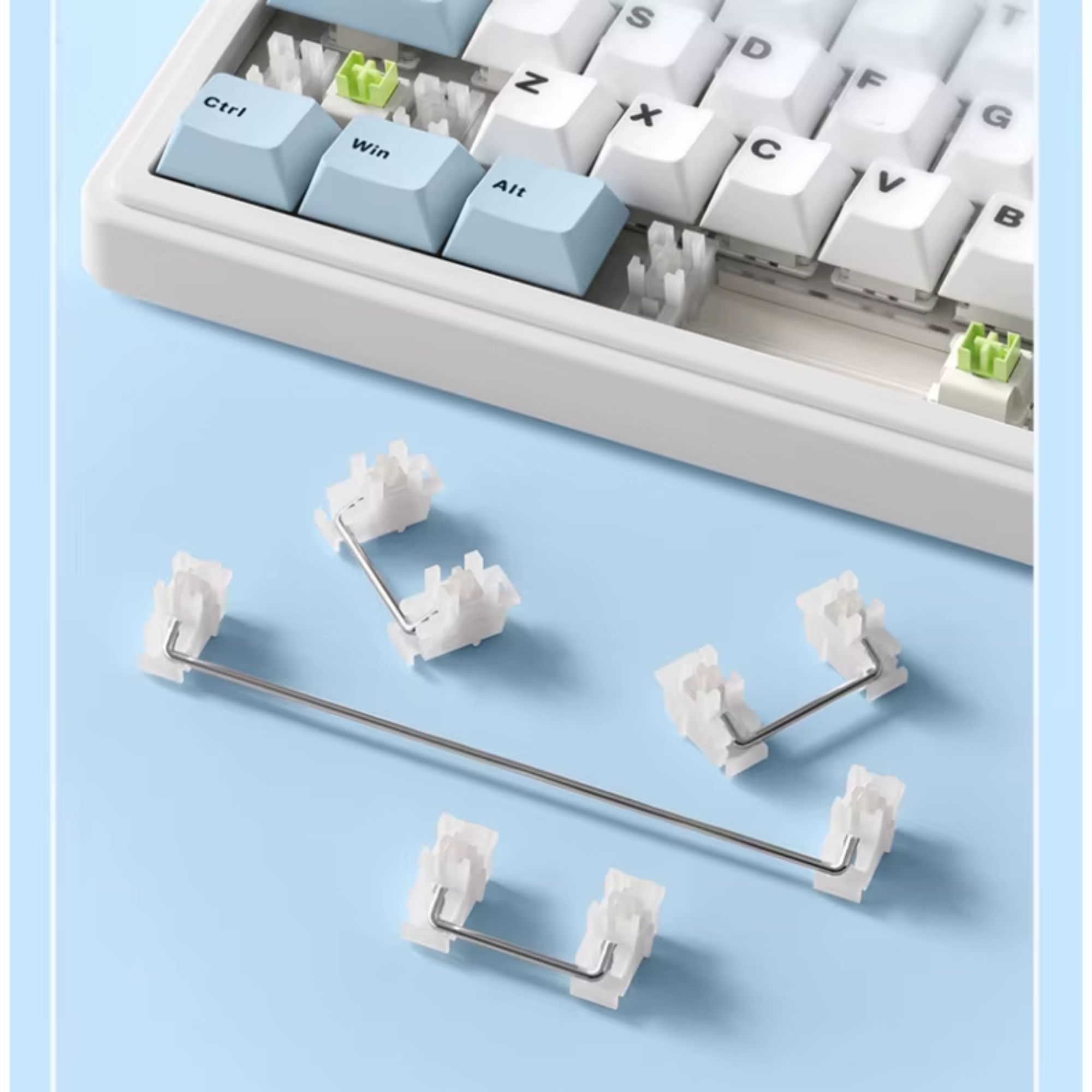 Клавиатура механическая AULA F75 с подсветкой RGB Black Contour Lines (25860155) - фото 5 Клавиатура механическая AULA F75 с подсветкой RGB Black Contour Lines (25860155) - фото 5