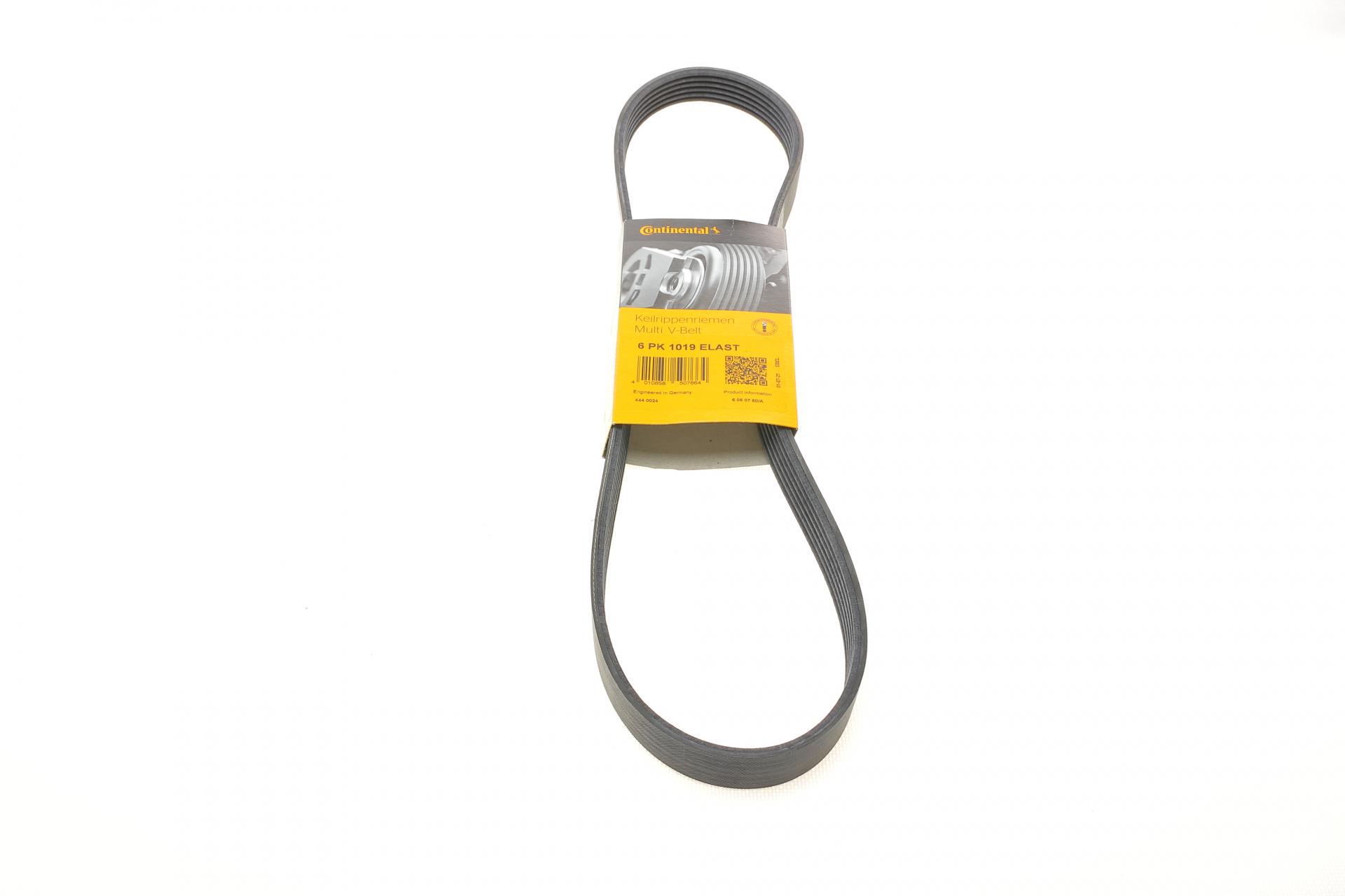 Ремень генератора Continental Ford Fiesta/Focus 6PK1019 (ELAST)