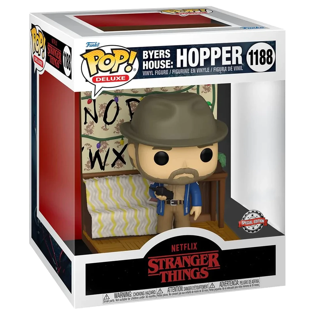 Фігурка Funko Pop Stranger Things Buyer House: Hopper 15 см (ST BH H 1188)
