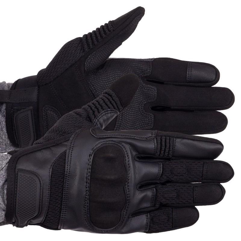 Перчатки Military Rangers с закрытыми пальцами XLЧерный (BC-9877)