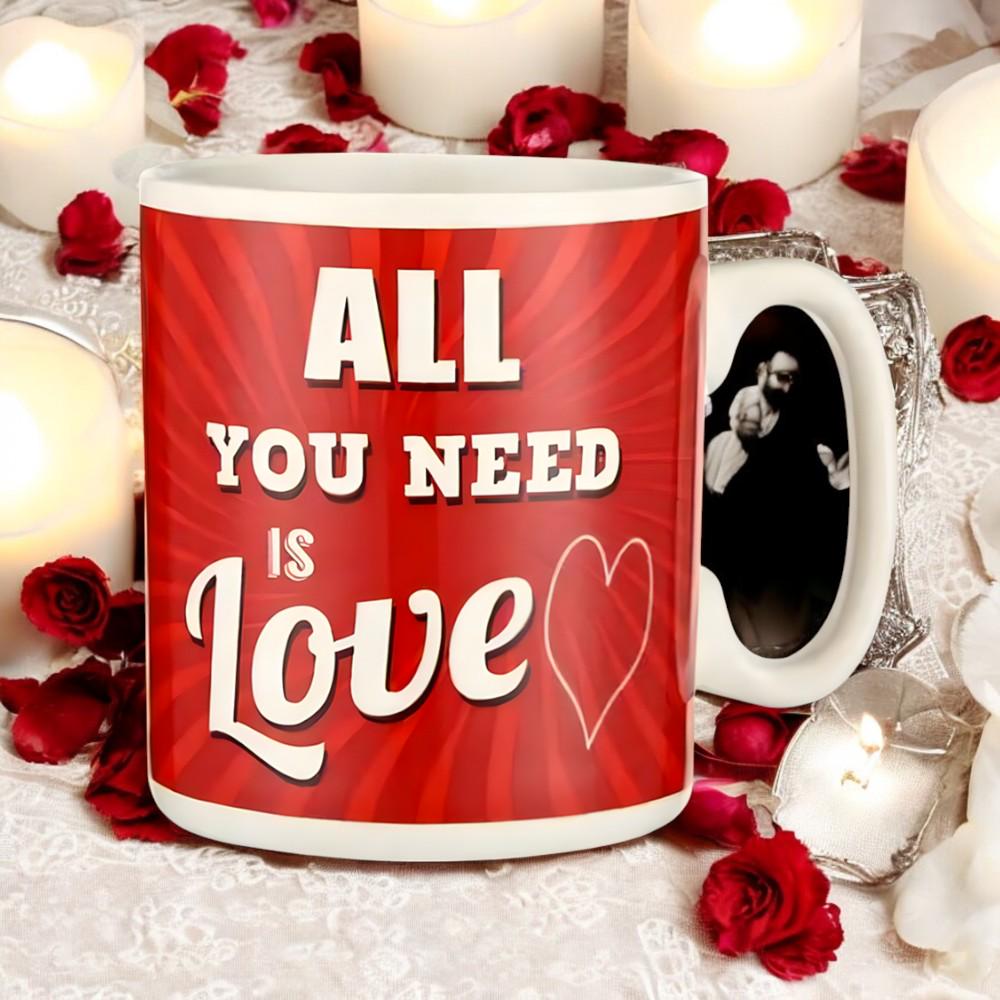 Кружка керамическая "All you need is LOVE" 1 л Красный - фото 10 Кружка керамическая "All you need is LOVE" 1 л Красный - фото 10