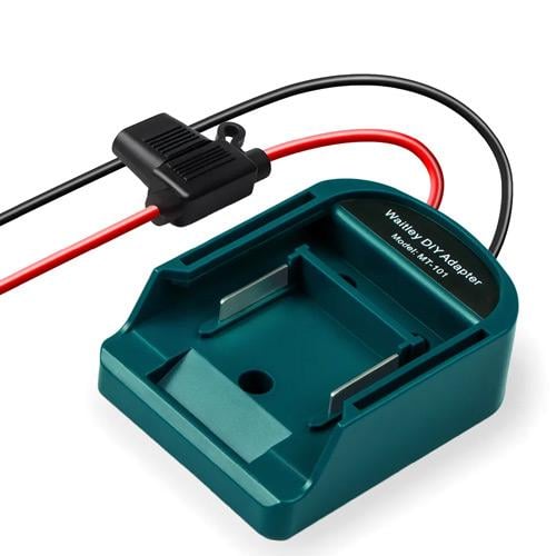 Адаптер питания переходник MT-101 для аккумуляторов Makita 14/18В 30А кабель AWG14 (1589-0ff97) Адаптер питания переходник MT-101 для аккумуляторов Makita 14/18В 30А кабель AWG14 (1589-0ff97)