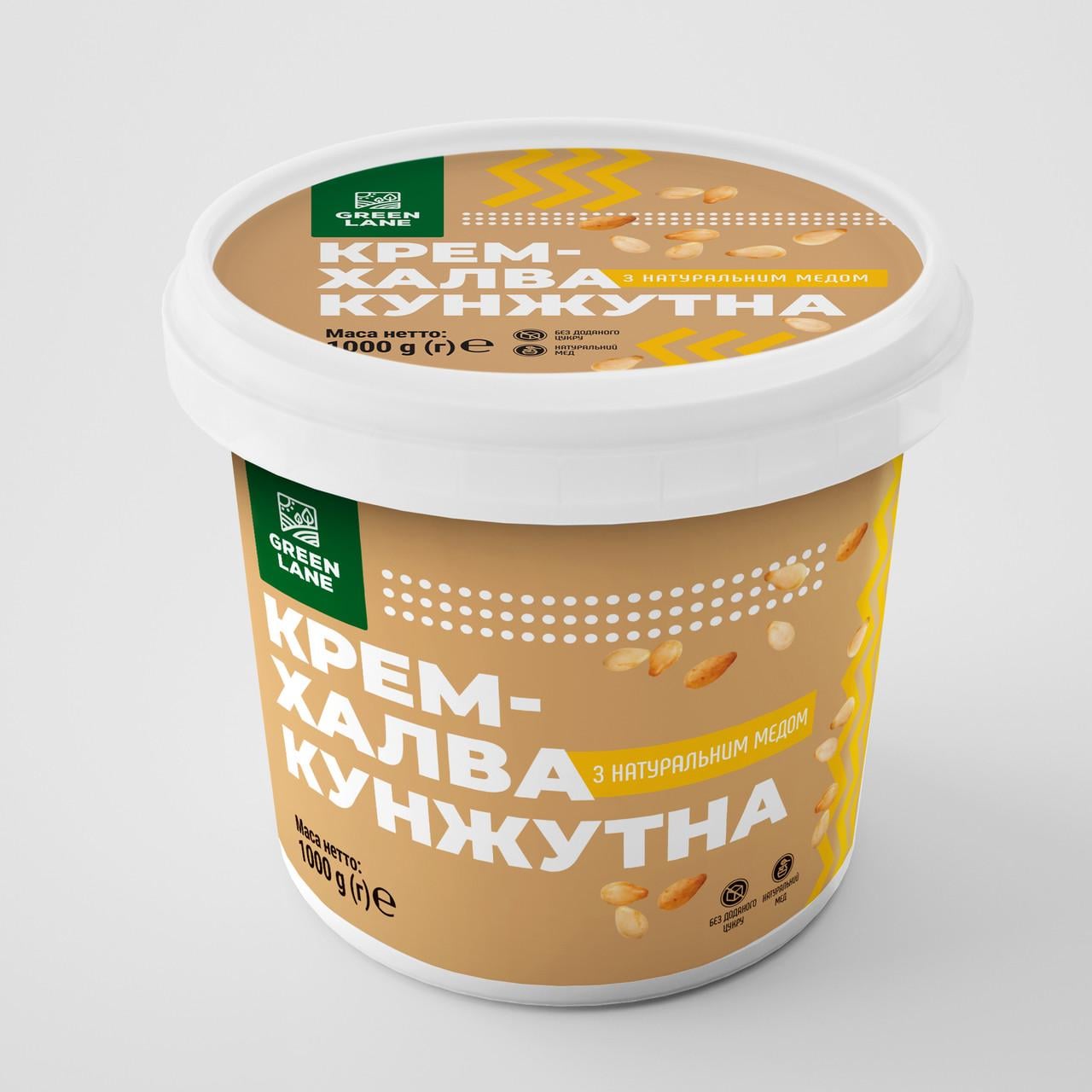 Паста з насіння кунжуту з медом без доданого цукру консервантів та домішок 1000 г (653301)