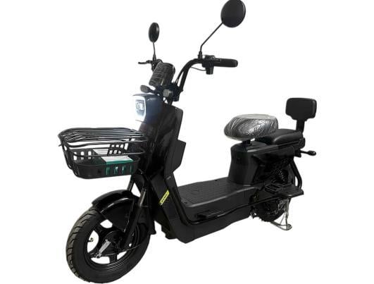 Электроскутер двухместный Crosser City 800W 60V 20AH Черный