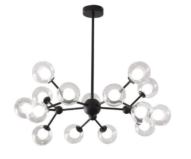Люстра Spider LED 15P 72x85 Black (9317130)