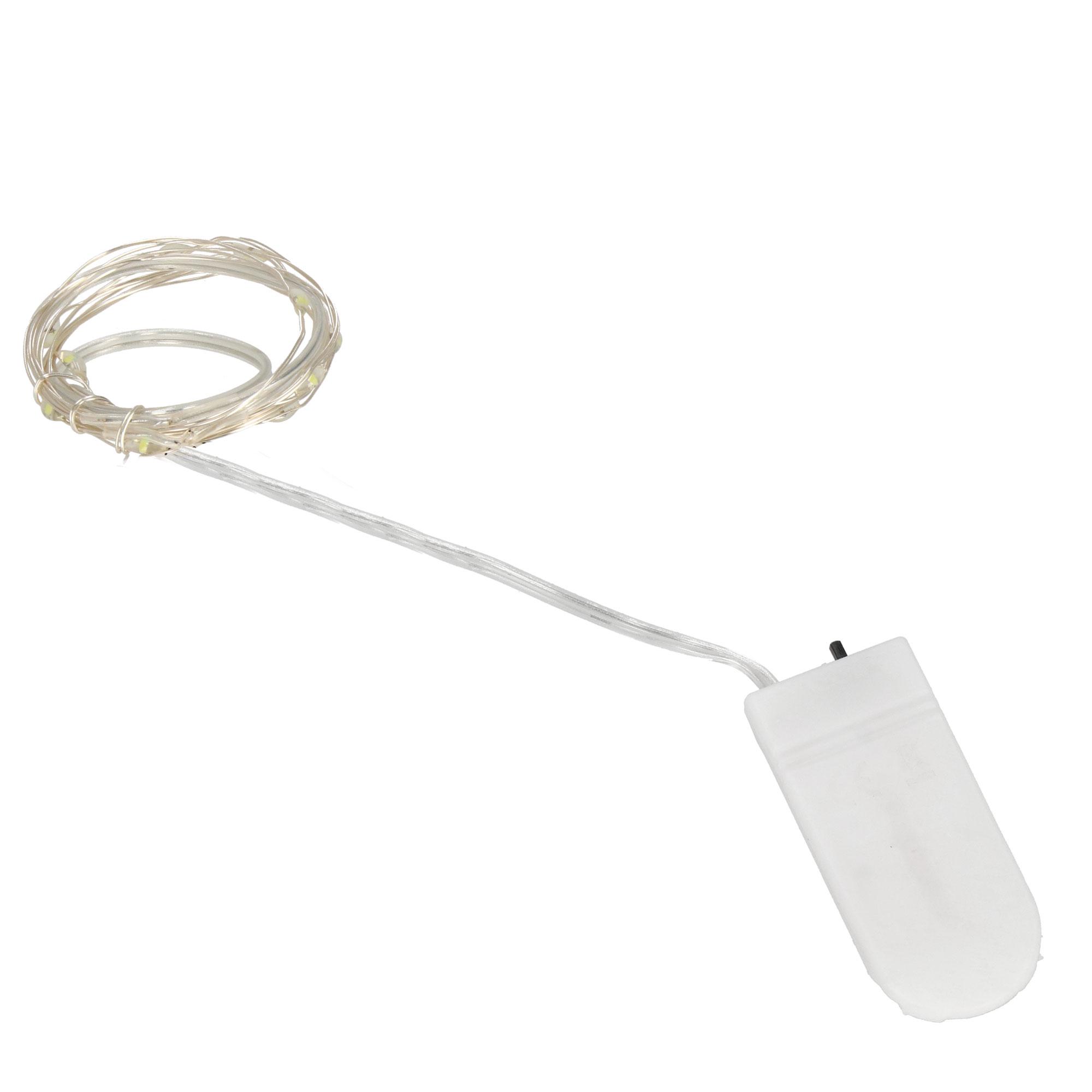 Гірлянда на батарейках Springos 10 LED 1 м Cold white (CL4026) - фото 7 Гірлянда на батарейках Springos 10 LED 1 м Cold white (CL4026) - фото 7