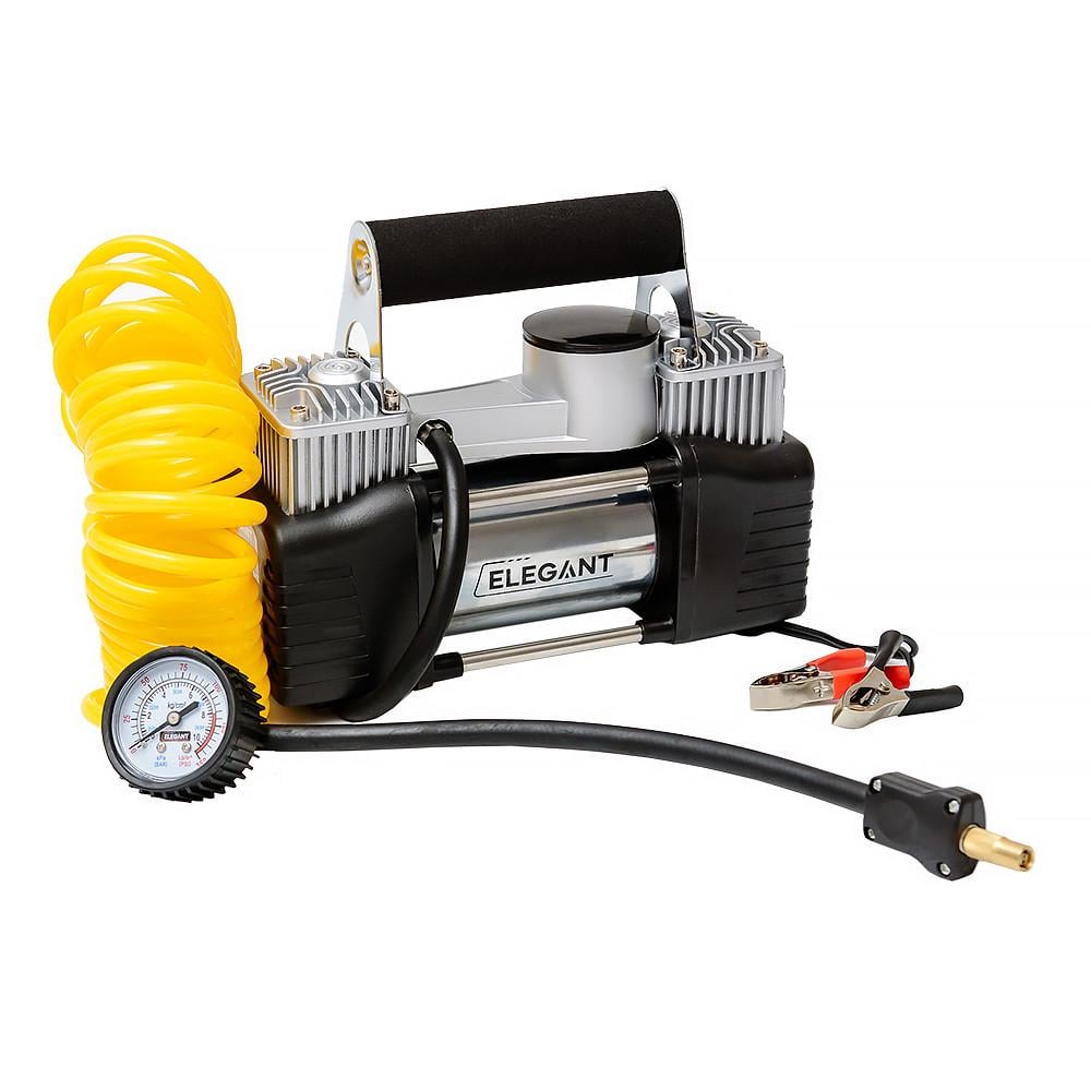 Компресор автомобільний двоциліндровий Elegant Force Maxi (EL 100 093)