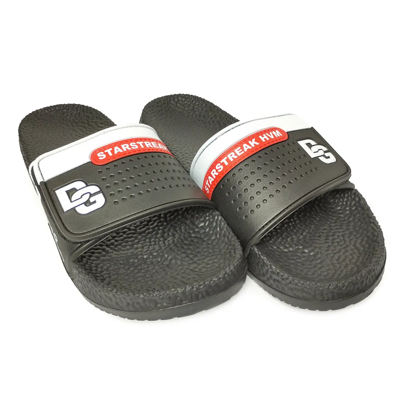 Шлепанцы мужские dagostyle на липучке 27 см р. 42 Черный  (DG-034-42)