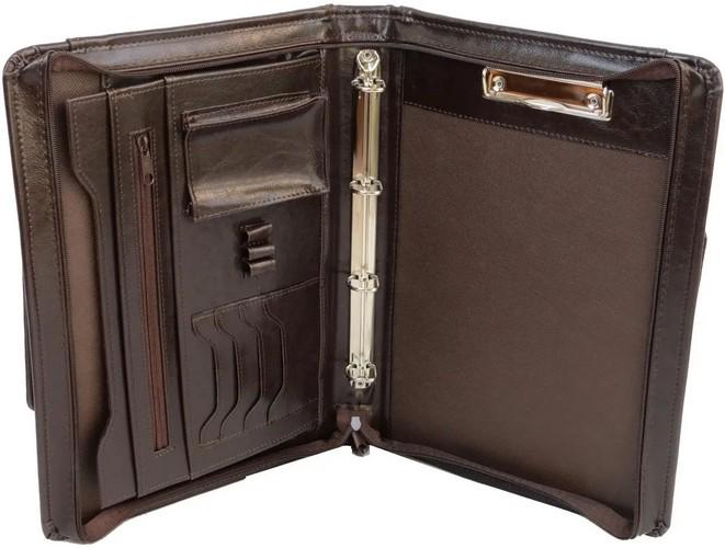 Папка деловая из искусственной кожи JPB Коричневый (super324_AK-13N brown)