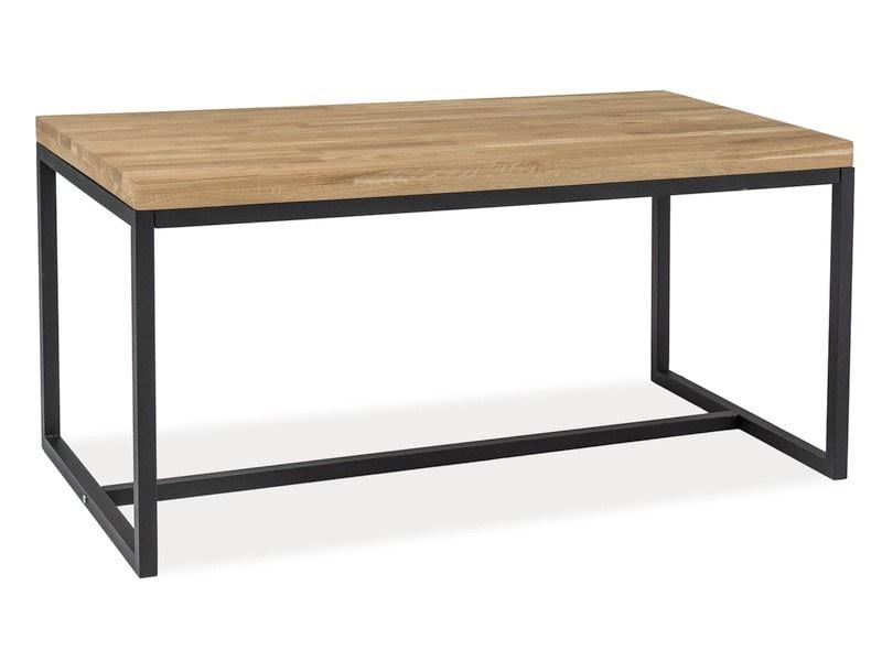 Журнальный столик Loras B Дуб/Черный