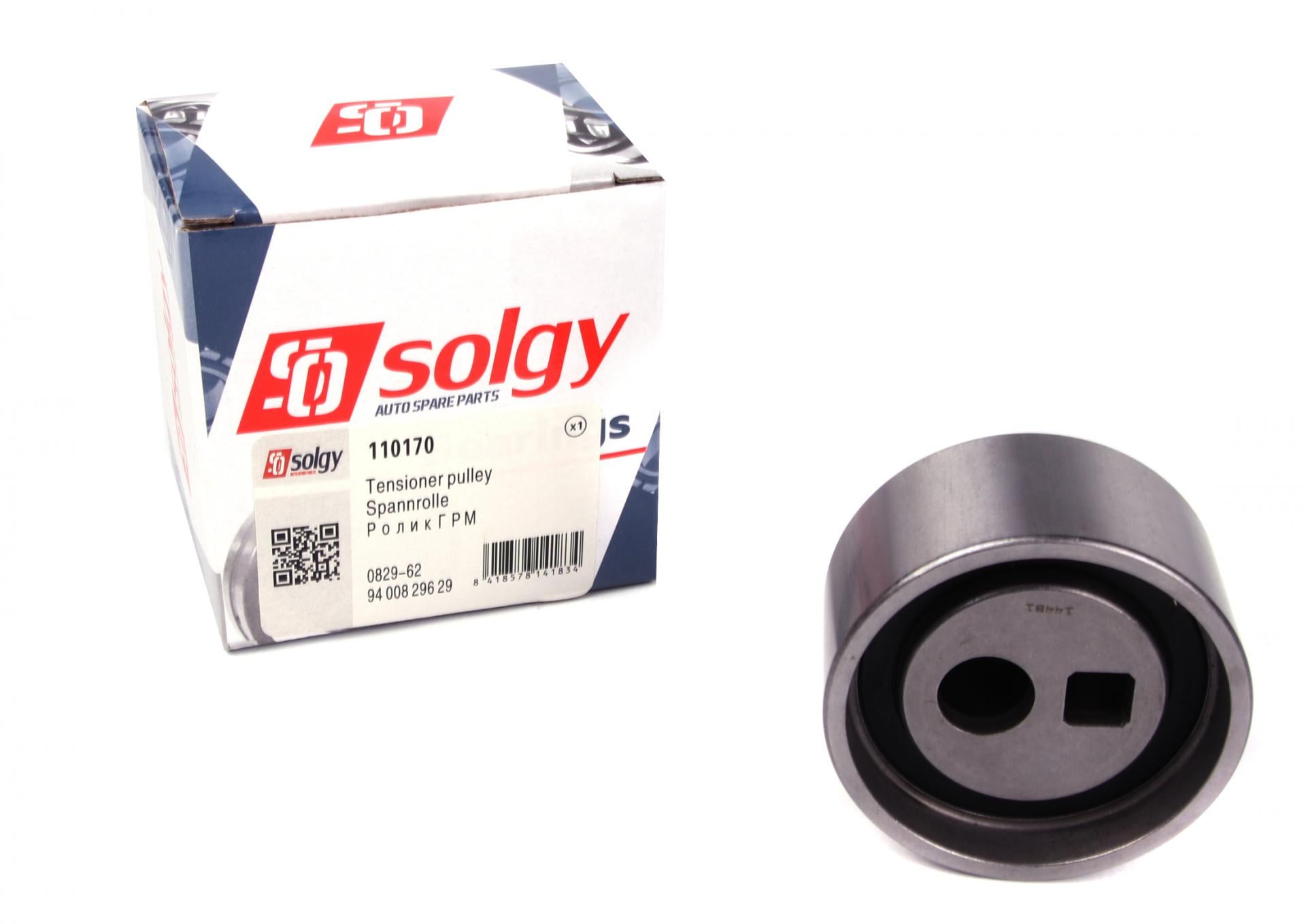 Ролик ГРМ натяжной SOLGY для Fiat Scudo 2.0JTD 60х30 мм (110170) Ролик ГРМ натяжной SOLGY для Fiat Scudo 2.0JTD 60х30 мм (110170)