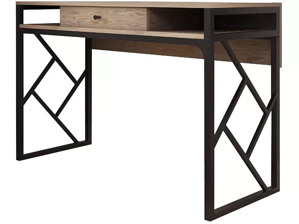 Стол рабочий письменный Металл-Дизайн Ромбо Черный Бархат/Вествуд (48079) Стол рабочий письменный Металл-Дизайн Ромбо Черный Бархат/Вествуд (48079)