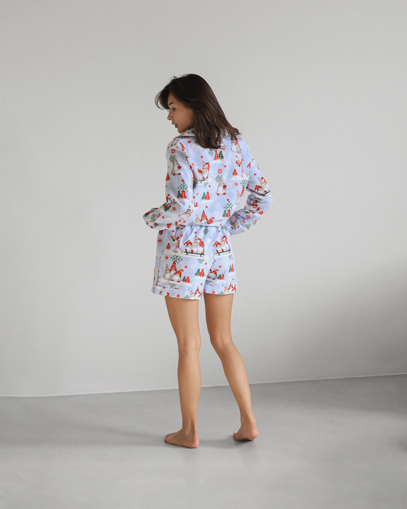 Піжамний костюм жіночий Модельєр 25888 р. 44 Різнокольоровий (14982) - фото 9 Піжамний костюм жіночий Модельєр 25888 р. 44 Різнокольоровий (14982) - фото 9