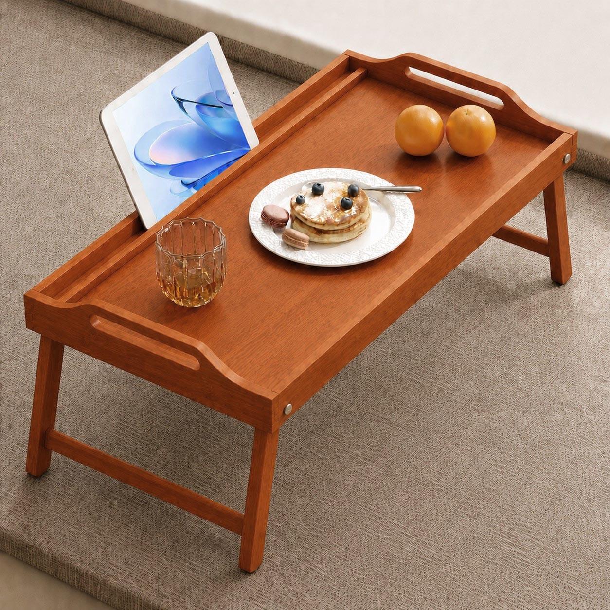 Столик-поднос из дерева Шопен Охра (СТБ-007404)