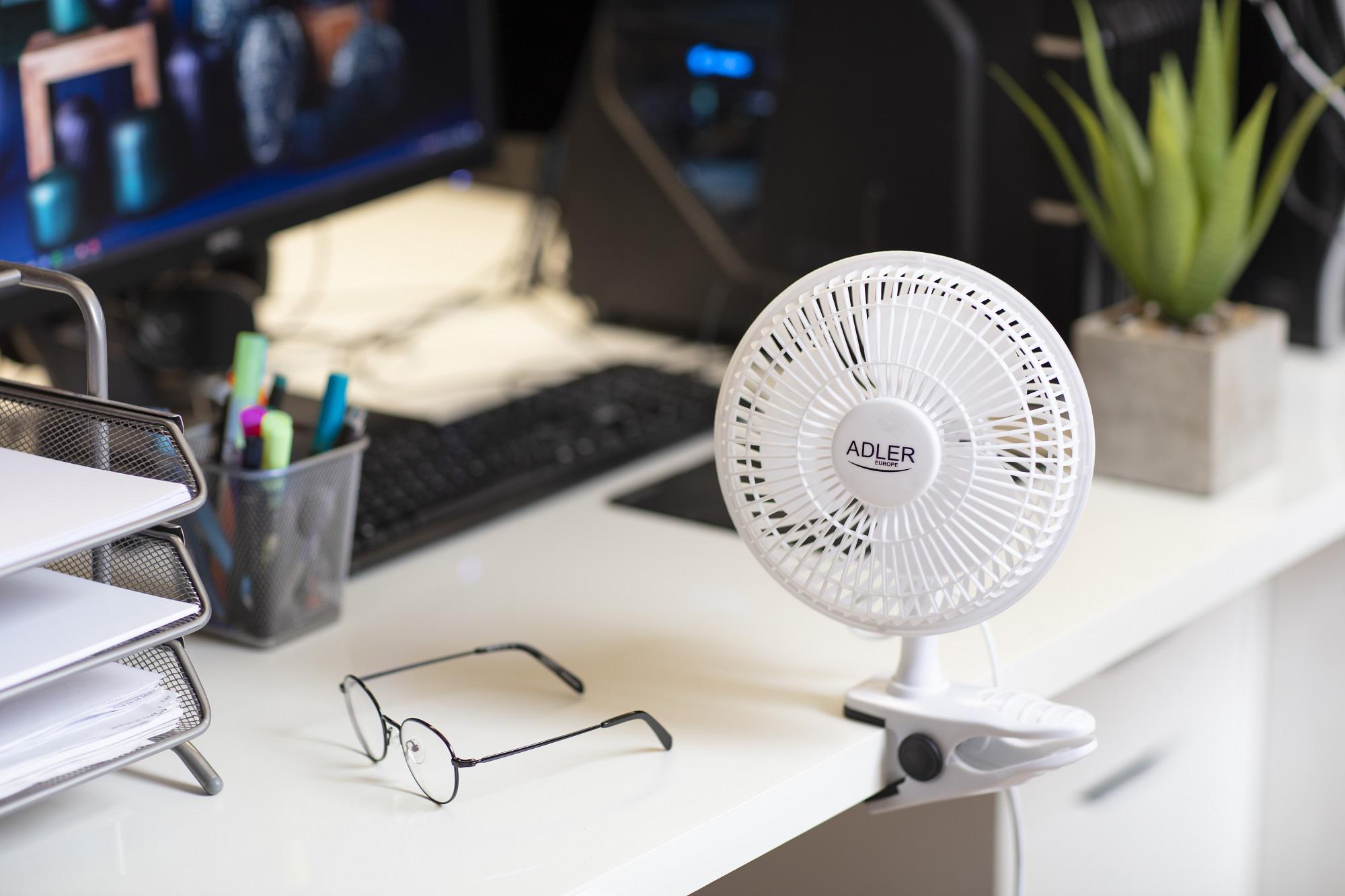 Вентилятор настільний Adler AD 7317 White - фото 16 Вентилятор настільний Adler AD 7317 White - фото 16