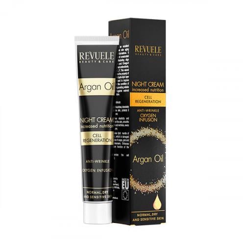 Ночной крем для лица Revuele Argan Oil 50 мл