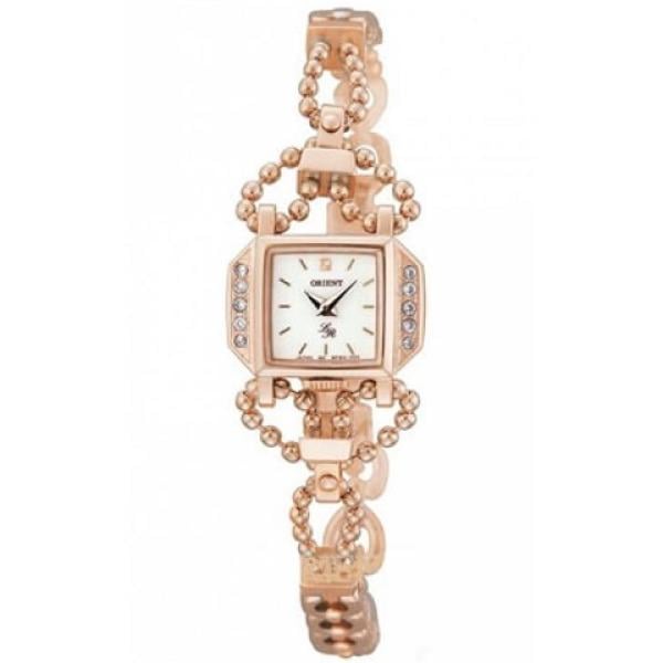Наручний годинник жіночий Orient Lady Rose CBFBG001W0 з сталевим корпусом WR 30 м Білий (3142429135)