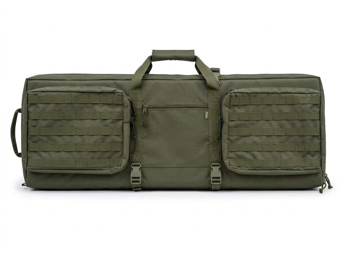 Чехол двойной для оружия сумка-рюкзак 95х35 см Оливковый