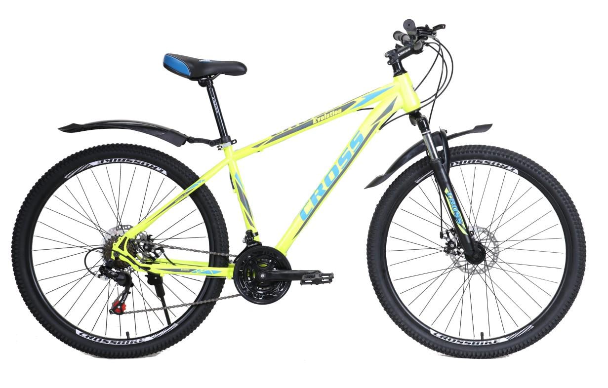 Велосипед Cross Evolution 2021 от 165 см 29" 19" Yellow (6f98502b)