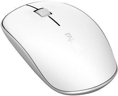 Компьютерная мышка беспроводная RAPOO m200 Silent бесшумная 2 стандартная Белый (2414306214)