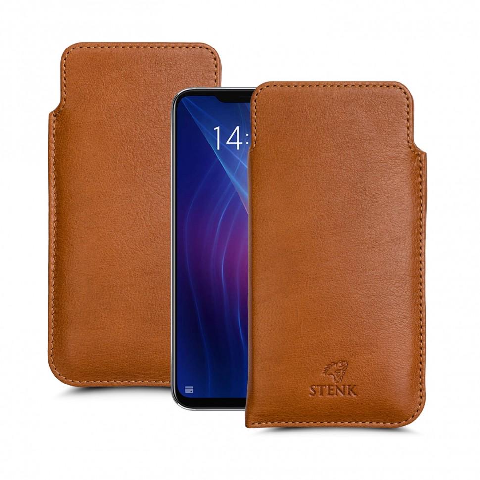 Футляр Stenk Elegance для Meizu X8 Camel (62424)