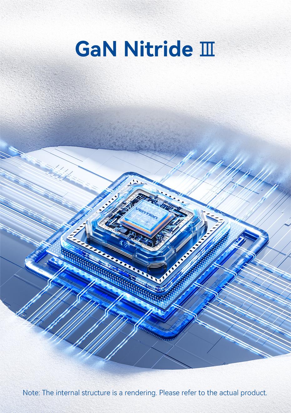 Зарядное устройство Vention GaN III Type-C/USB 30W /Type-C 60Вт 2-портовый USB A+C быстрая зарядка 1 м Белый (TZ-FEQW0-EU-01) - фото 4 Зарядное устройство Vention GaN III Type-C/USB 30W /Type-C 60Вт 2-портовый USB A+C быстрая зарядка 1 м Белый (TZ-FEQW0-EU-01) - фото 4