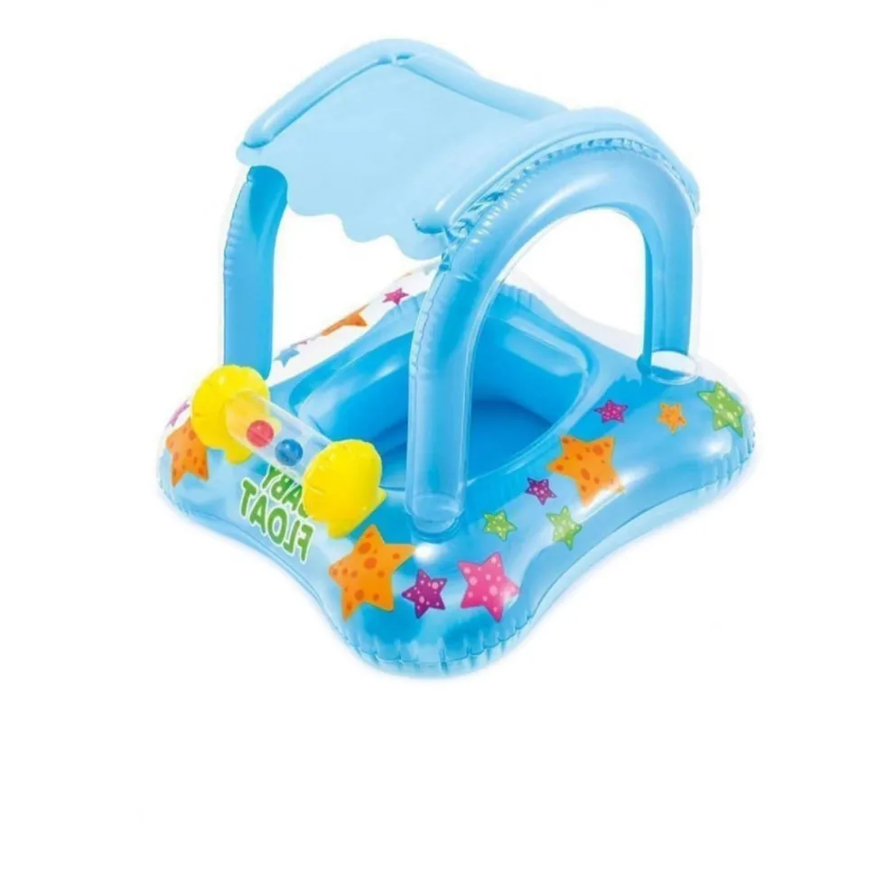 Дитячі надувний пліт Intex 56581 з навісом до 15 кг (43335)