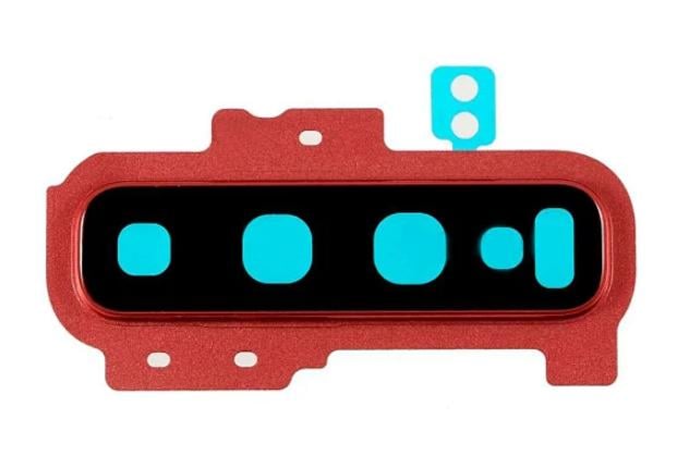 Скло на камеру для телефону Samsung G975 Galaxy S10 Plus 2019 with frame Red (10289111)
