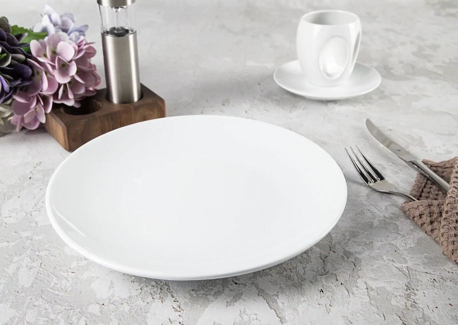 Набор Güral Enternational из 4 подставных тарелок 30 см White (EO30DU00) - фото 3 Набор Güral Enternational из 4 подставных тарелок 30 см White (EO30DU00) - фото 3