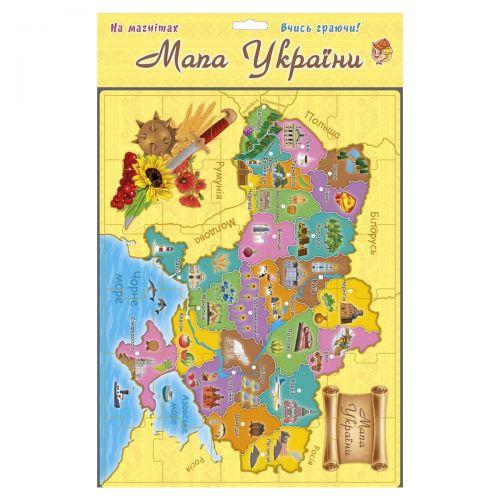 Пазлы магнитные Карта Украины 30 элементов (2987459348)