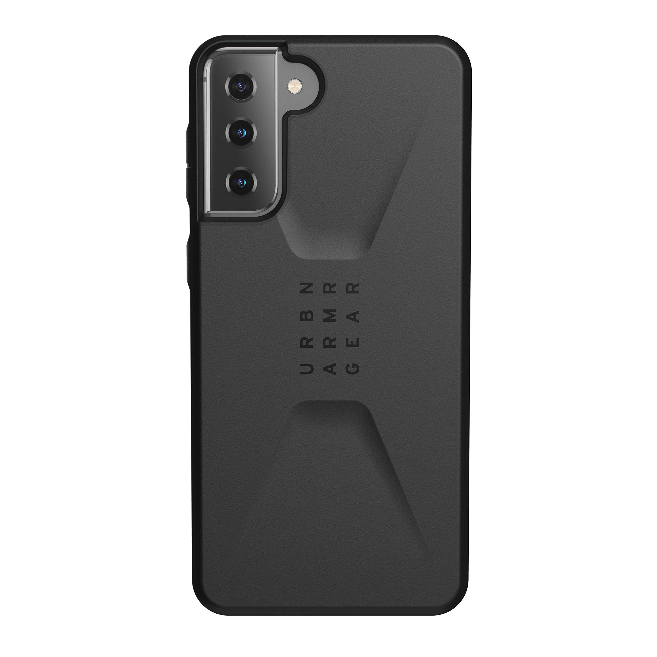 Чохол мілітарі протиударний UAG Civilian (21282D114040) Samsung Galaxy S21 Plus (6.7") Black - фото 7