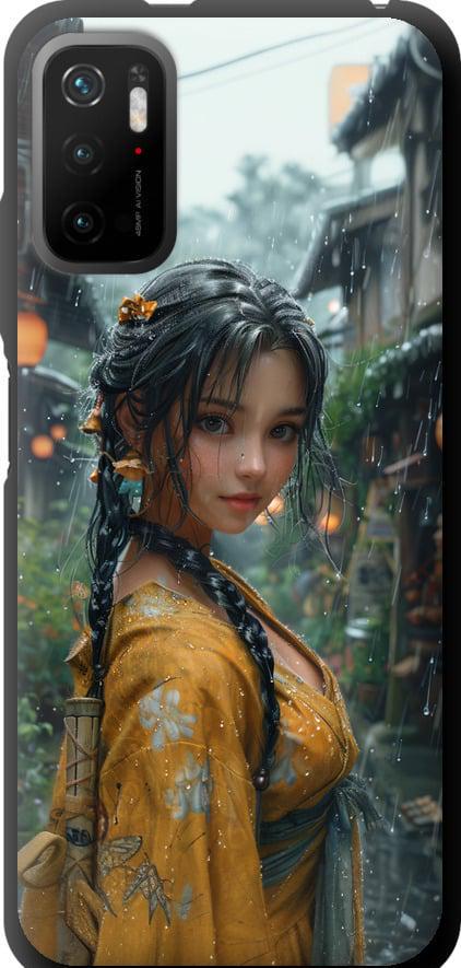 Чехол на Xiaomi Poco M3 Pro Anime-girl (6133b-2369-42517)