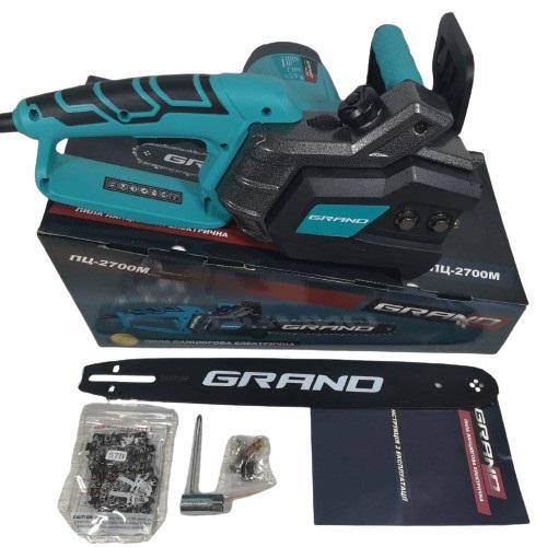 Пила цепная электрическая Grand ПЦ-2700М (14074418) - фото 2 Пила цепная электрическая Grand ПЦ-2700М (14074418) - фото 2