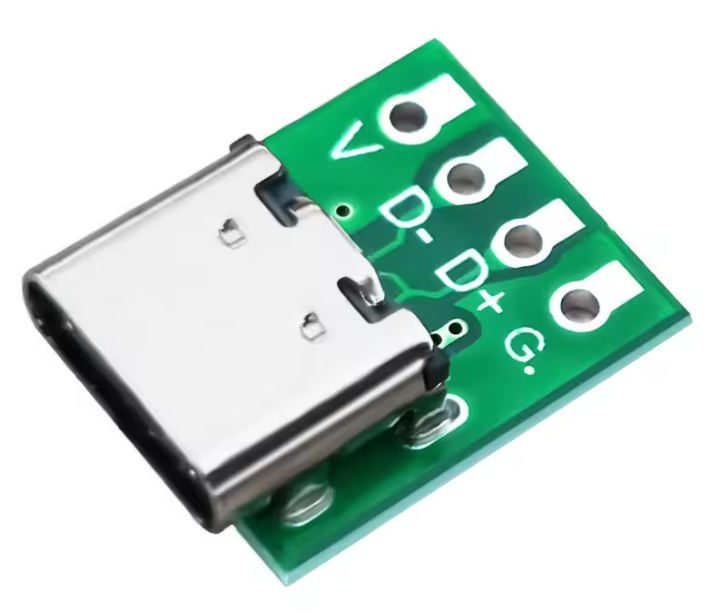 Гніздо роз'єм USB Type-C 3.1 16 pin під пайку (c5de99c8)