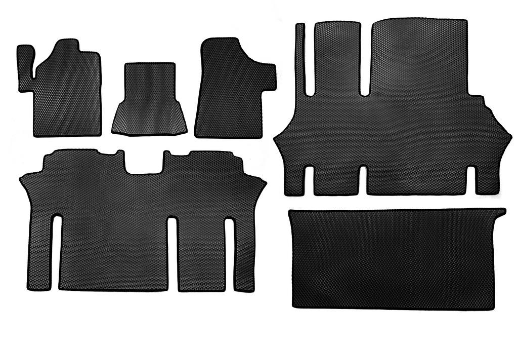 Коврики EVA V2 Digital Designs для Mercedes Vito W639 2004-2014 гг. этилвинилацетат Черный