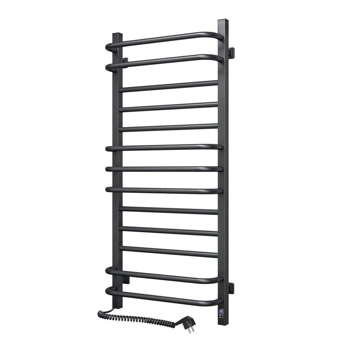Полотенцесушитель электрический Грандис Sensor левосторонний с таймером 480х1000 мм Черный муар (2134807512)
