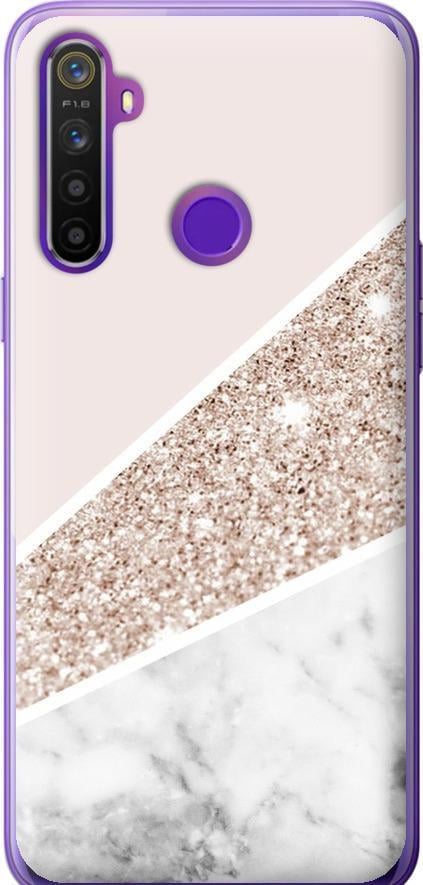 Чехол на Realme 6i Пастельный мрамор (4342t-2059-42517)