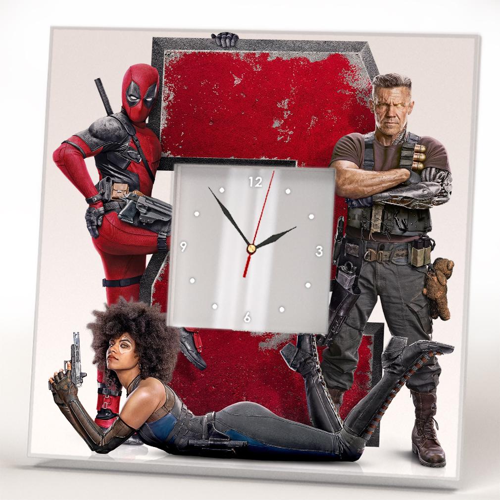 Часы по фильму "Дедпул" Marvel 260x260 мм (C04323)