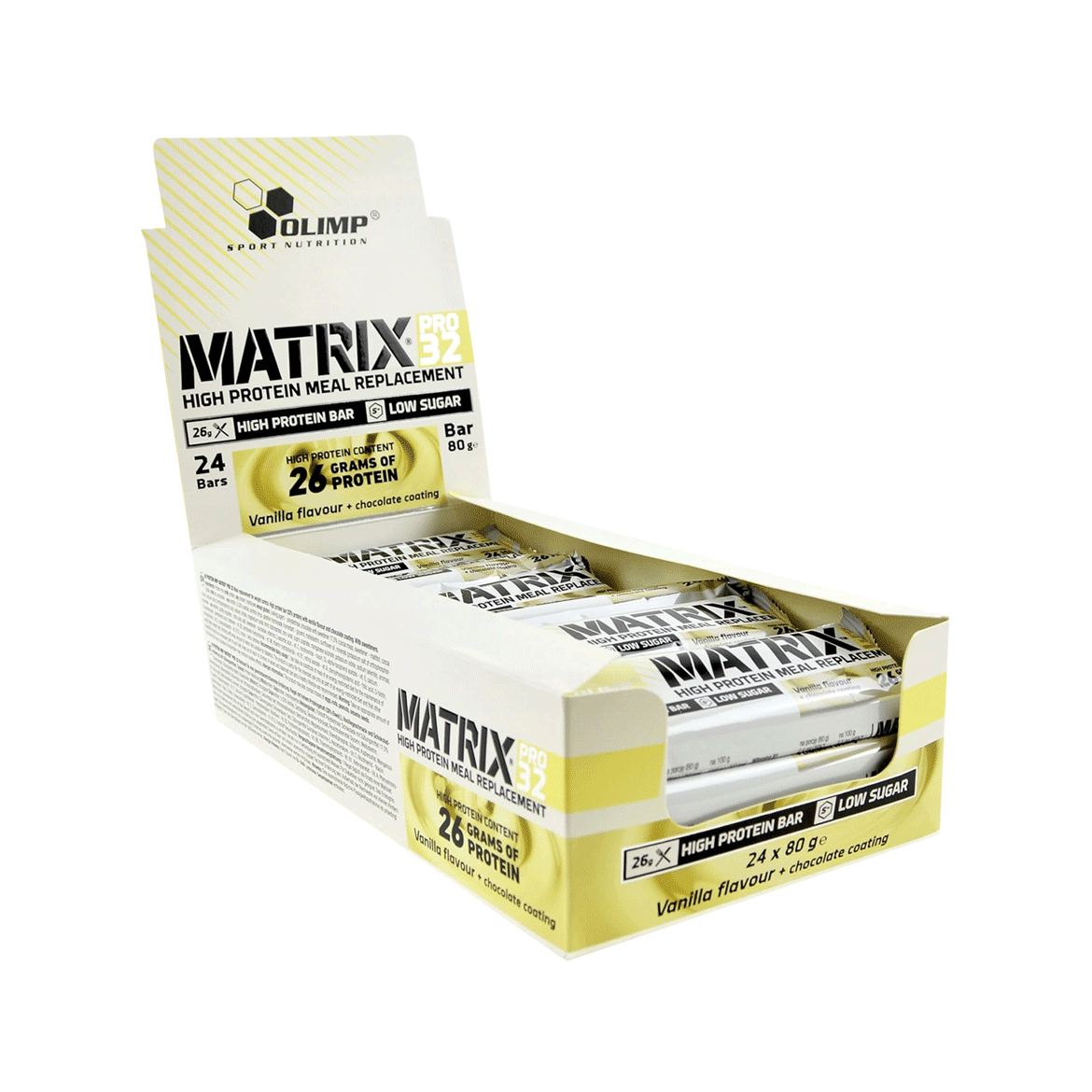 Батончик спортивный Matrix pro 32 Vanilla 1x80 г
