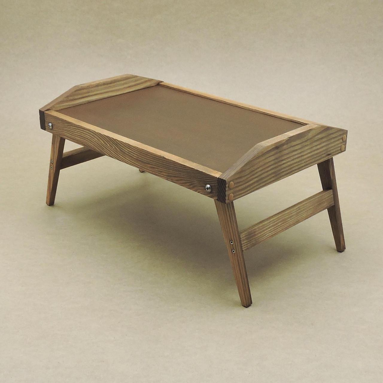 Столик-піднос для сніданку з дерева Колорадо Капучино (СТП-001609)