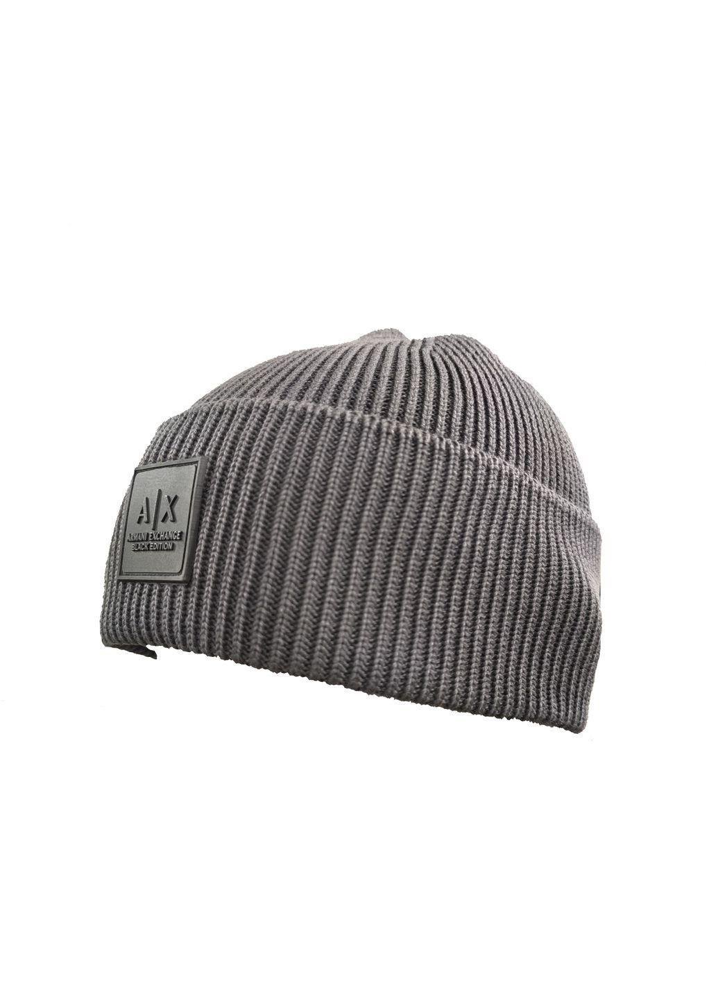 Мужская шапка Armani Exchange AX-1804 Antracite (30284389)