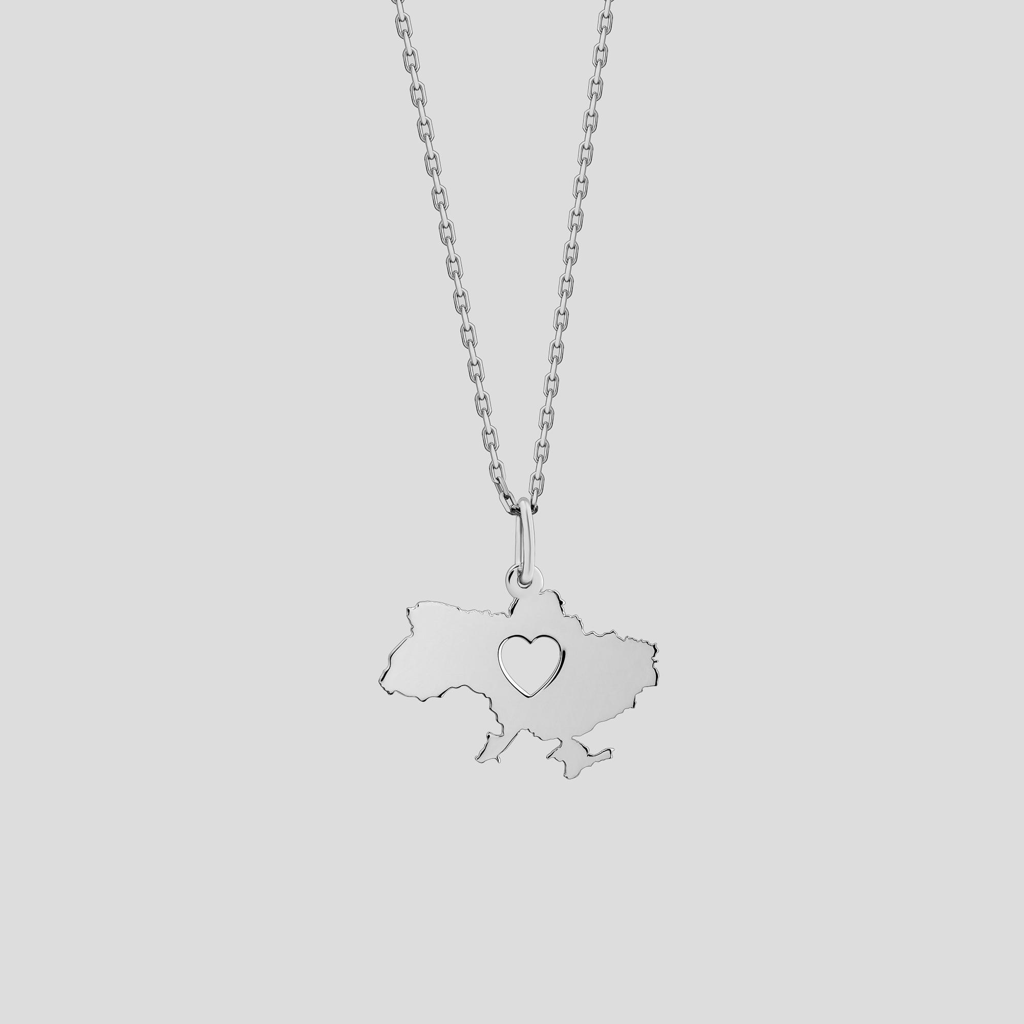 Подвеска Сердце Украины (А-167092)