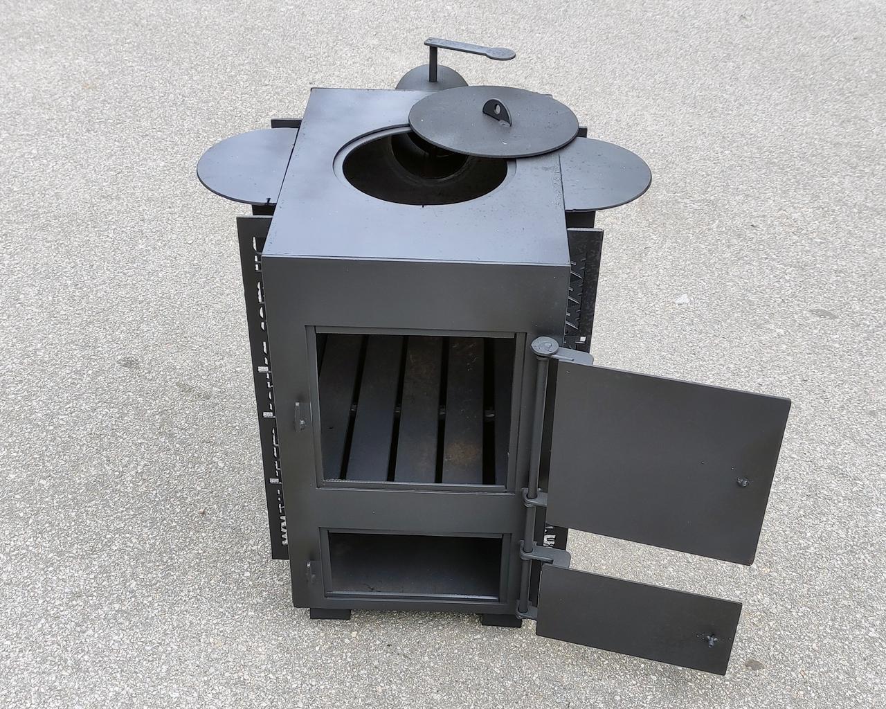 Буржуйка Kram-kovka Чебурашка 4 мм - фото 5