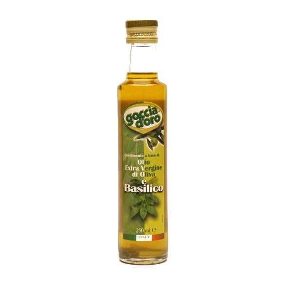 Оливкова олія Extra Vergine з базиліком 0,250 л