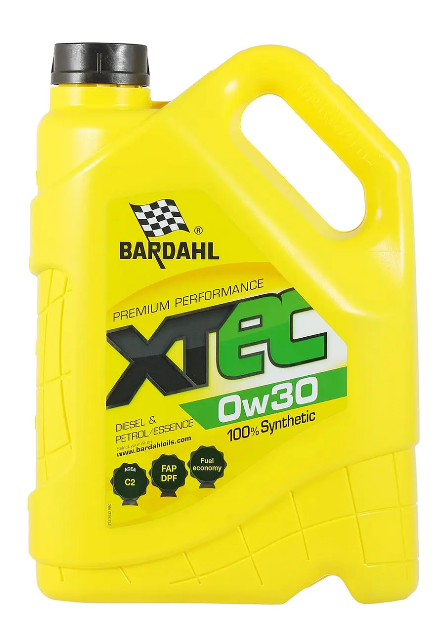 Моторное масло Bardahl XTEC 0W30 5 л C2 PSA B71-2312