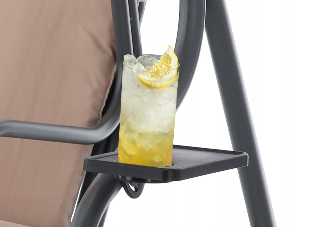 Садовые качели Garden Line VIP 170х110х153 см Beige (668529fb15cec06b785ac513) - фото 5