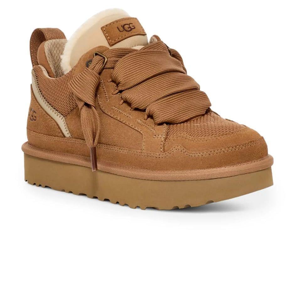 Кросівки зимові замшеві UGG Lowmel Sneaker Chestnut р. 38 Коричневий (16862) - фото 2